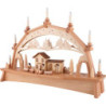 Candle Arch - Railway with Moving Trains - 76x52 cm / 29.9x20.5 inch