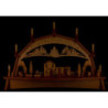 Candle Arch - Railway with Moving Trains - 76x52 cm / 29.9x20.5 inch