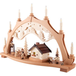 Candle Arch - Forest House - 68x44 cm / 26.8x17.3 inch