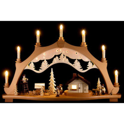 Candle Arch - Forest House - 68x44 cm / 26.8x17.3 inch
