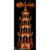 4-stöckige Pyramide unbestückt - 140 cm