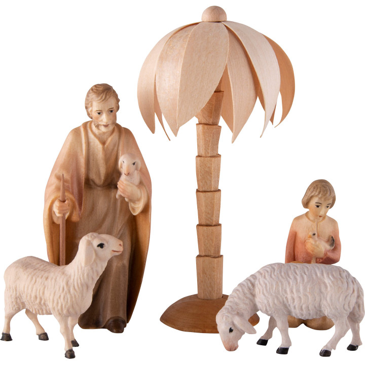 Figuren Christi Geburt für 3-stöckige Pyramide - 12 cm