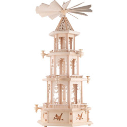 3-Tier Pyramid - Forest Theme without Figurines - 105 cm / 41.3 inch