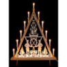Light Triangle - Miners - 60x81 cm / 23.6x31.9 inch