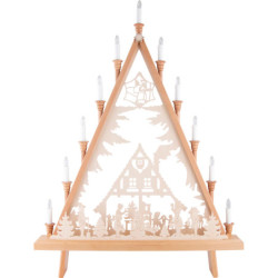 Light Triangle - Adventhouse - 60x81 cm / 23.6x31.9 inch
