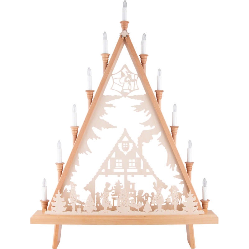 Light Triangle - Adventhouse - 60x81 cm / 23.6x31.9 inch