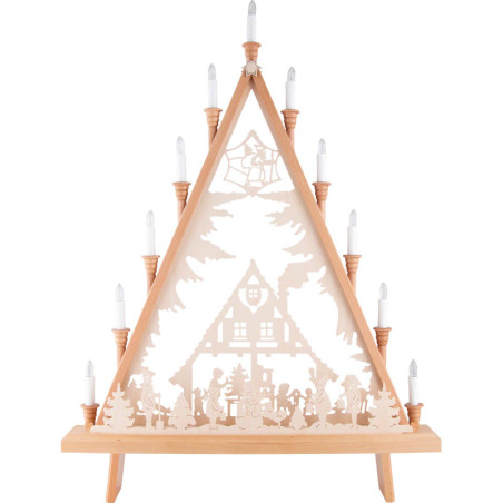 Light Triangle - Adventhouse - 60x81 cm / 23.6x31.9 inch
