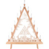 Light Triangle - Adventhouse - 60x81 cm / 23.6x31.9 inch