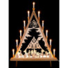Light Triangle - Adventhouse - 60x81 cm / 23.6x31.9 inch