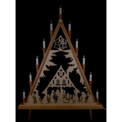 Light Triangle - Adventhouse - 60x81 cm / 23.6x31.9 inch
