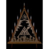 Light Triangle - Adventhouse - 60x81 cm / 23.6x31.9 inch