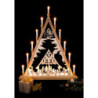 Light Triangle - Adventhouse - 60x81 cm / 23.6x31.9 inch