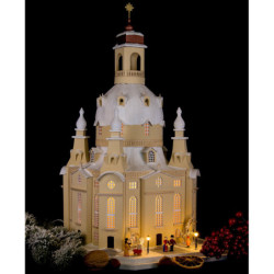 Lichterhaus Dresdner Frauenkirche, Sandstein - 51 cm