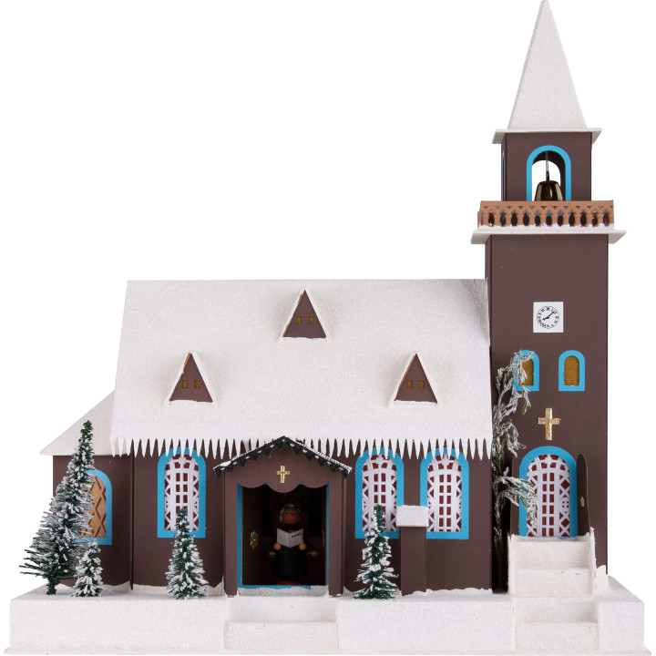 Lichterhaus Alte Kirche - 43 cm