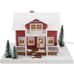 Lichterhaus Schwedenhaus - 20 cm