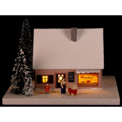Lichterhaus Bäckerei, klein - 11 cm