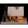 Lichterhaus Bäckerei, klein - 11 cm