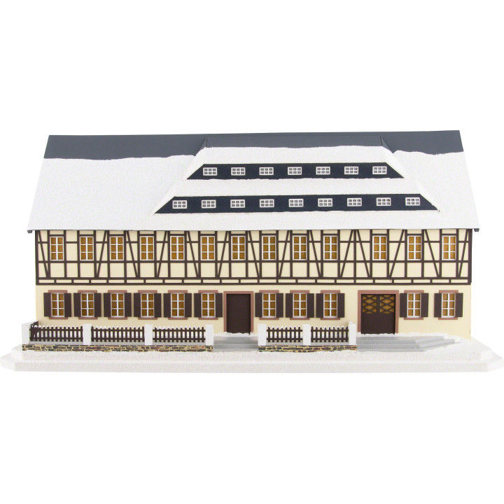 Lighted House Head Office Wendt & Kühn - 24 cm / 9.4 inch