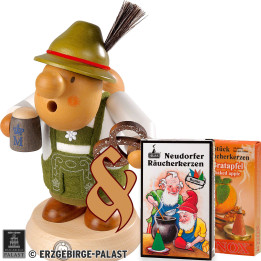 Bundle - Smoker Bavarian with Costume plus two packs of incense