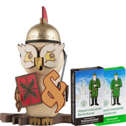 Bundle - Smoker - Owl Roman plus two packs of incense