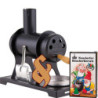 Bundle - Smoking Stove - The Workshop Stove Black plus one pack of incense
