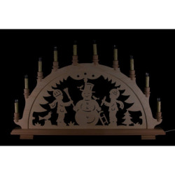 Candle Arch - Snowman - 67x43 cm / 26.4x16.9 inch