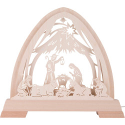Gotischer Bogen Stall - 40x37 cm