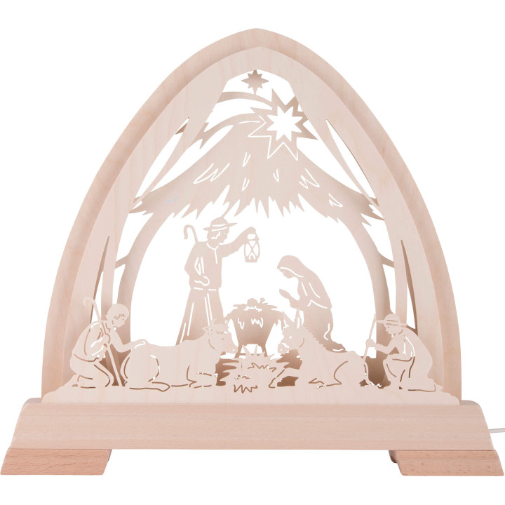 Gotischer Bogen Stall - 40x37 cm