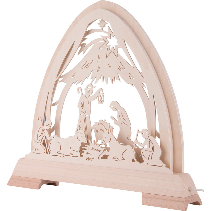 Gotischer Bogen Stall - 40x37 cm