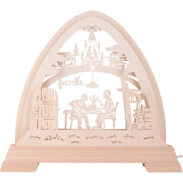 Pointed Arch - Christmas Room - 42x42,5 cm / 16.5x16.7 inch