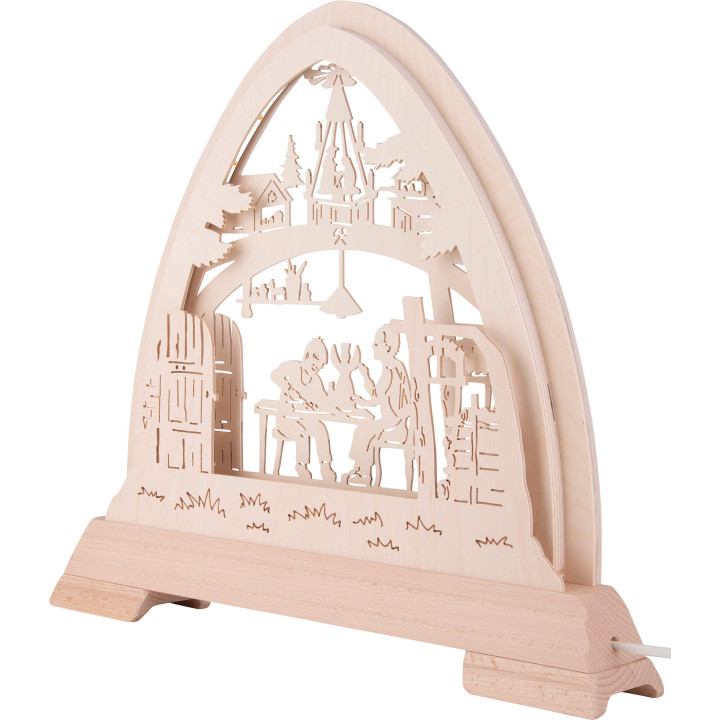 Pointed Arch - Christmas Room - 42x42,5 cm / 16.5x16.7 inch