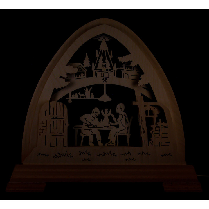 Pointed Arch - Christmas Room - 42x42,5 cm / 16.5x16.7 inch