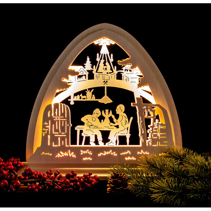 Pointed Arch - Christmas Room - 42x42,5 cm / 16.5x16.7 inch