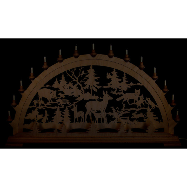 Candle Arch - Forest - 100x54 cm / 39.4x21.3 inch
