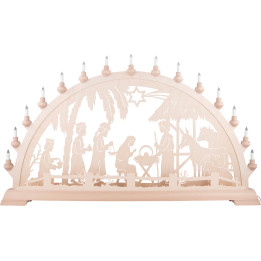 Candle Arch - Nativity  - 100x54 cm / 39.4x21.3 inch
