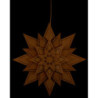 Fensterbild Stern mit Lichtschlitzen - Blume - 30 cm