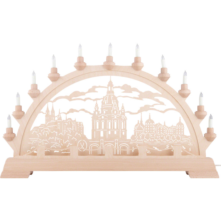 Schwibbogen Sachsen - 63x43 cm