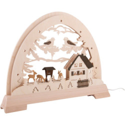Candle Arch - Deers - 48x37 cm / 18.9x14.6 inch