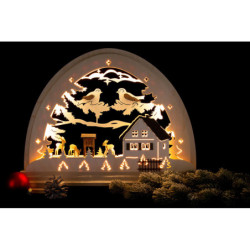 Candle Arch - Deers - 48x37 cm / 18.9x14.6 inch
