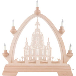 Gotischer Bogen Frauenkirche - 42x42,5 cm