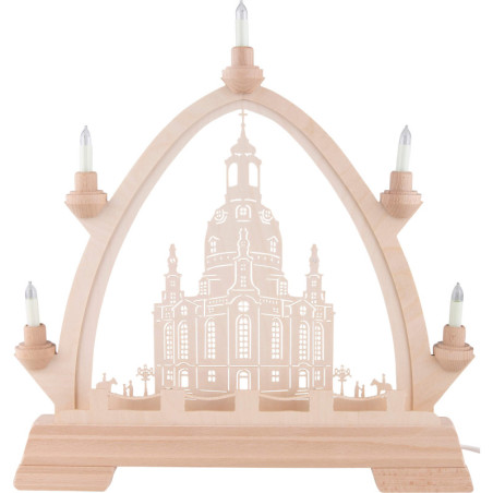 Gotischer Bogen Frauenkirche - 42x42,5 cm