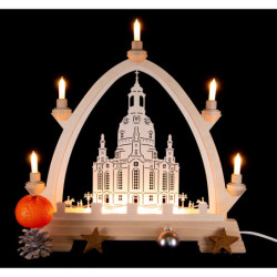 Gotischer Bogen Frauenkirche - 42x42,5 cm