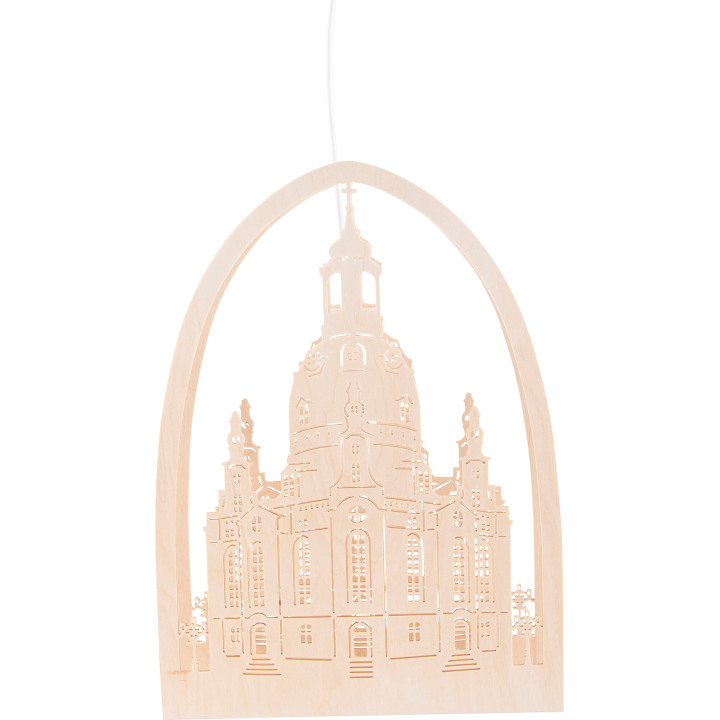 Fensterbild Frauenkirche - 29,5 cm
