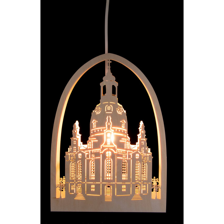 Fensterbild Frauenkirche - 29,5 cm