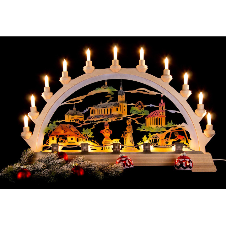 Candle Arch - Annaberg, Colored - 65x40 cm / 25.6x15.7 inch