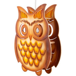 Window Picture - Owl, Colored - 28 cm / 11 inch