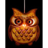 Window Picture - Owl, Colored - 28 cm / 11 inch