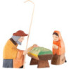 Holy Family, Set of Three - 8 cm / 3.1 inch