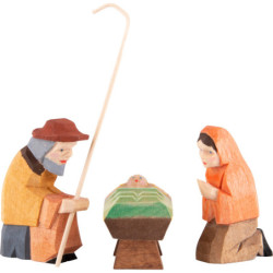 Holy Family, Set of Three - 8 cm / 3.1 inch