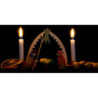 Holy Family with Arch, Set of Four - 9,5 cm / 3.7 inch